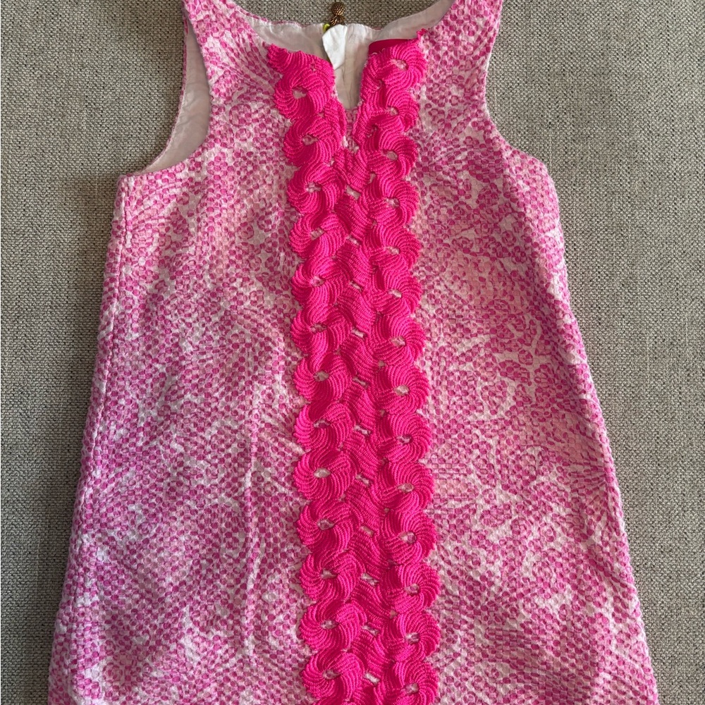 Lilly Pulitzer Pink Textured Dress